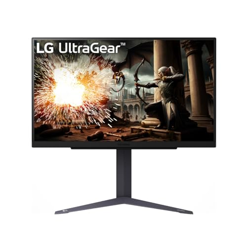 LG 27" UltraGear 27GS75Q-B 1Ms GtG 180Hz (O/C 200Hz) (HDMI-DisplayPort) HDR10 Destekli QHD (2560x1440) IPS HDR10 Pivot Oyun Monitörü