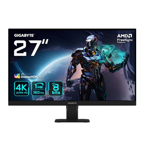 GIGABYTE MONİTÖR 27" LED DÜZ GS27U SS IPS/1MS/160HZ/UHD