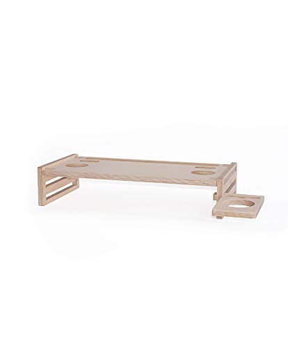 Tufetto Yodoo Ahşap Monitör Standı - Monitör Yükseltici