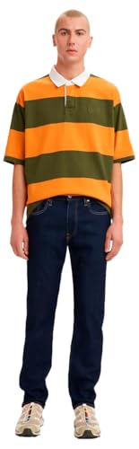 Levi's 502 Taper Jeans Erkek Jean Pantolon, Dark Indigo - Flat Finish (0945), 30W / 30L