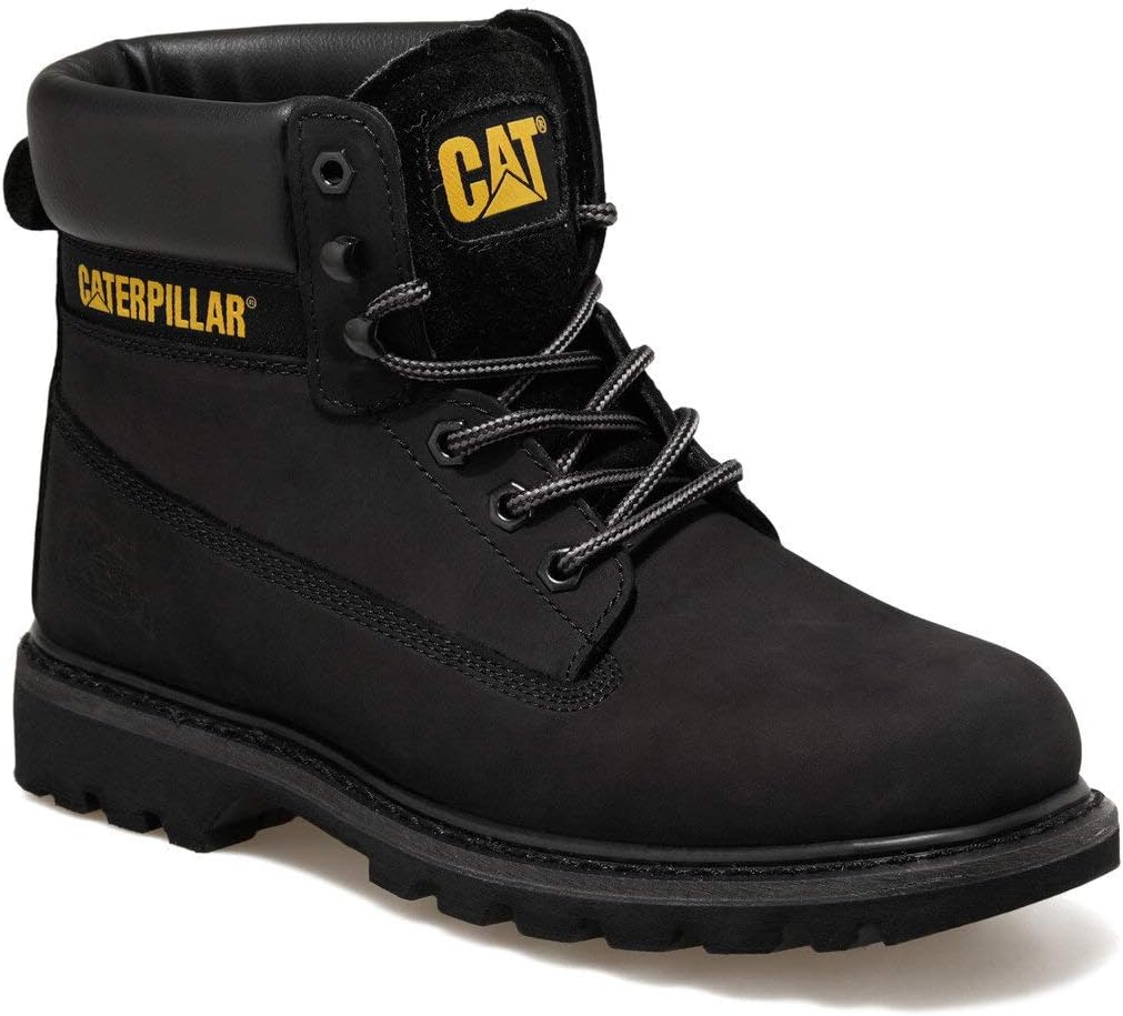 Caterpillar Colorado Black Nubuk Deri Erkek Çizme Ve Bot