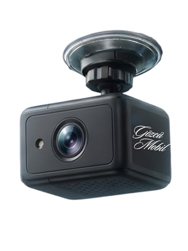 Gözcü Mobil 2K Araç İçi Kamera 360 Döner Oto Araç Kamerası Ön İç Dış Kayıt G Sensörlü WiFi Canlı İzleme