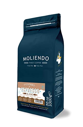 Moliendo Finest Coffee Positano Espresso Blend Kahve (Çekirdek) 1000 g