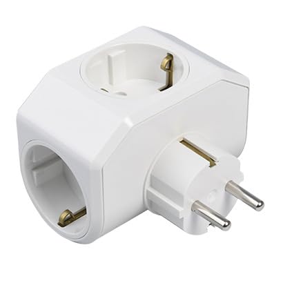 Viko Yonca Plus Beyaz Üçlü Topraklı Priz Çarpma Karşıtı