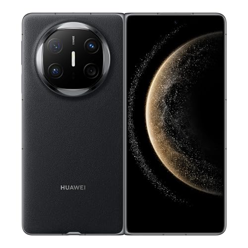 HUAWEI Mate X6, 12+512G, Akıllı Telefon Katlanabilir Form, Ultra İnce ve Dayanıklı, Ultra Chroma Kamera, Kunlun Glass 2. Nesil, HUAWEI X-True™ Ekran ve Canlı Çoklu Görev, Siyah