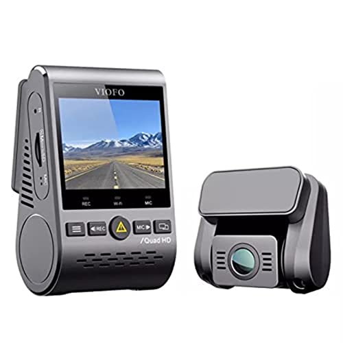 Viofo A129 Plus Duo 2 Kameralı Ön-Arka 2K 1440P WiFi GPS'li Araç Kamerası
