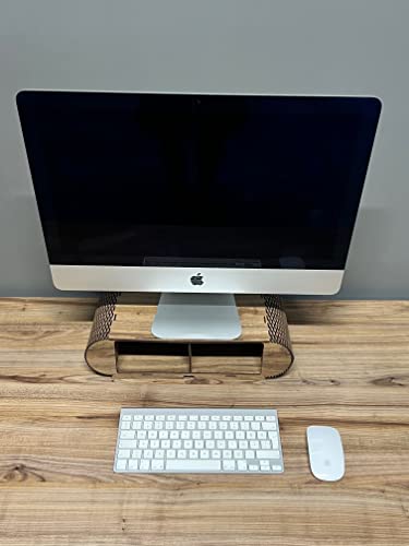 LandiWork Tasarım Atölyesi Ahşap Monitör Standı ve Yükseltici, Altlık (Kemence)