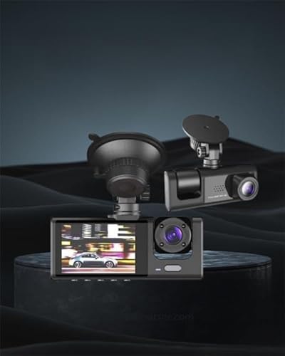 1. 3 Kameralı Full HD Araç Kamerası – Ön, İç ve Arka Görüş ile%100 Kapsama