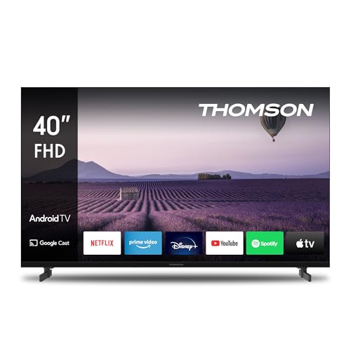 Thomson 40 Pollici (121 cm) Full HD TV Smart Android TV (WLAN, Triple Tuner DVB-C/S2/T2) - 40FA2S13-2023