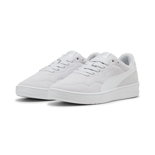 PUMA Kadın Court Lally SD Spor Ayakkabı Silver Mist-PUMA White 39