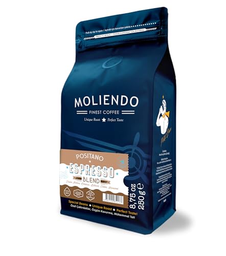 Moliendo Finest Coffee Positano Espresso Blend Kahve (Çekirdek) 250 g