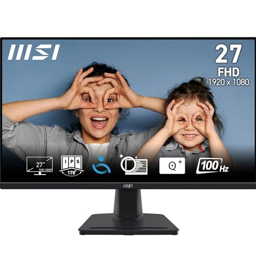 MSI Pro MP275 27” 1920x1080 1ms 100Hz IPS Anti-Glare Full HD Monitör