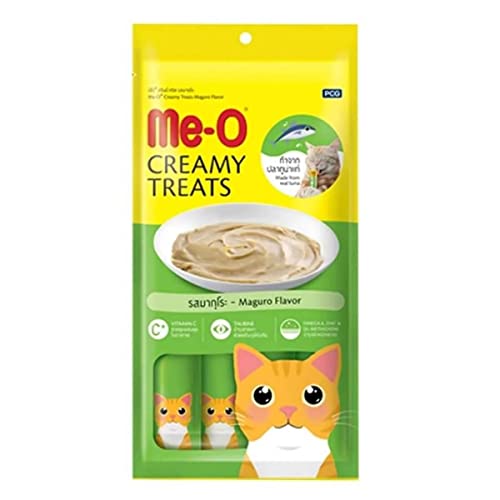 Me-O Creamy Mavi Yüzgeçli Orkinos Kedi Kreması Ödül 15gr x 4