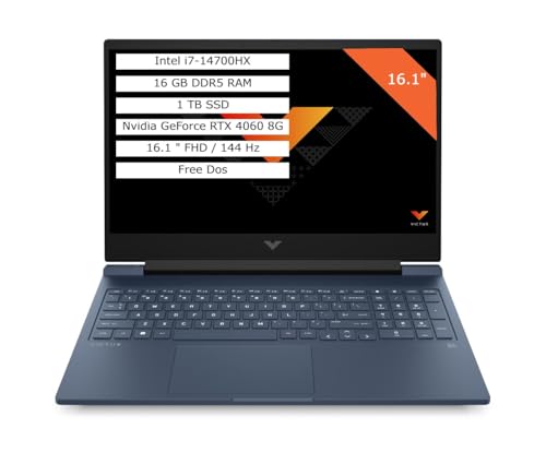 HP 9J243EA Victus 16-r1041nt i7-14700HX 16G 1TB 4060 8GB 144 Hz 16.1 FHD FreeDos