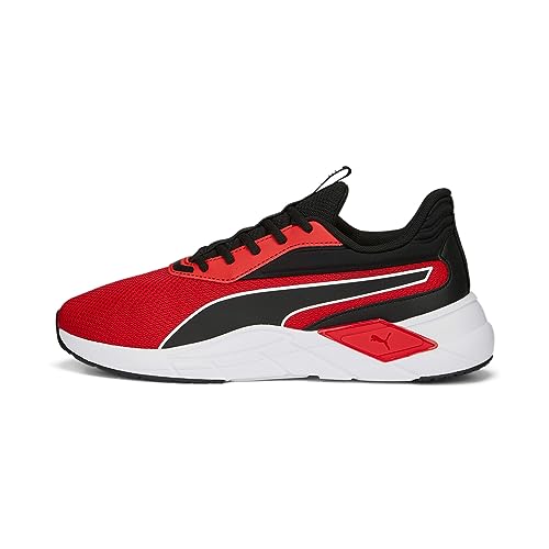 Puma Lex Unisex Yetişkin Futbol Ayakkabısı, For All Time Red-PUMA Black-PUMA White, 44