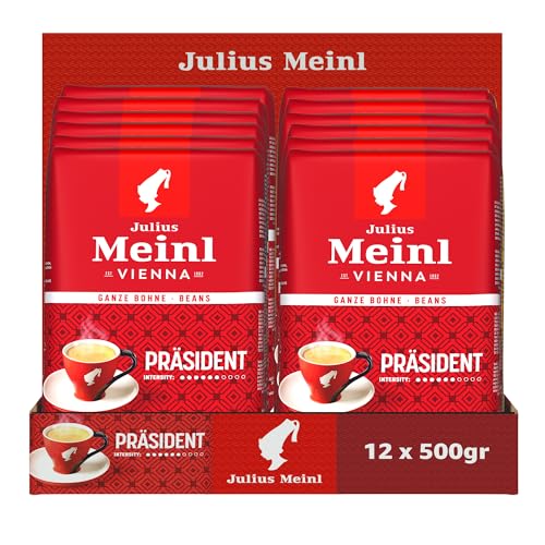 Julius Meinl President Çekirdek Kahve, 500 g x 12 Adet