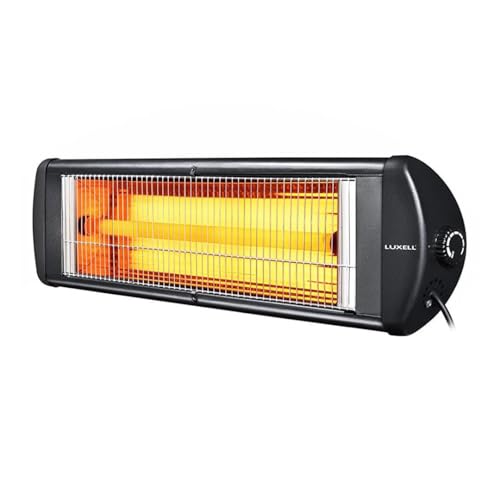 Luxell Ex 23 Ecoray Infrared Isıtıcı, 2300W, Tavana ve Duvara Monte Edilebilir, Siyah