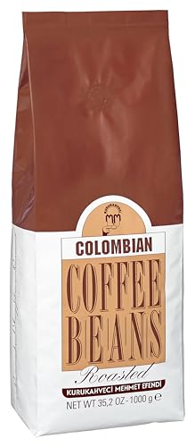 Kurukahveci Mehmet Efendi Colombian Filtre Kavrulmuş Çekirdek 1 kg