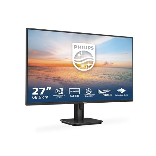 PHILIPS Monitör USB-C 27" (27") 1920 x 1080 (Full HD) Monitör 1000 Serisi