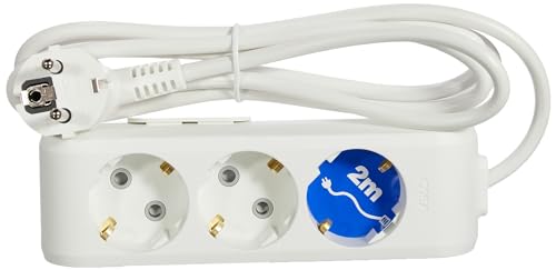 Viko Multi-Let Üçlü Priz Topraklı Kablolu Çocuk Korumalı 2 Mt