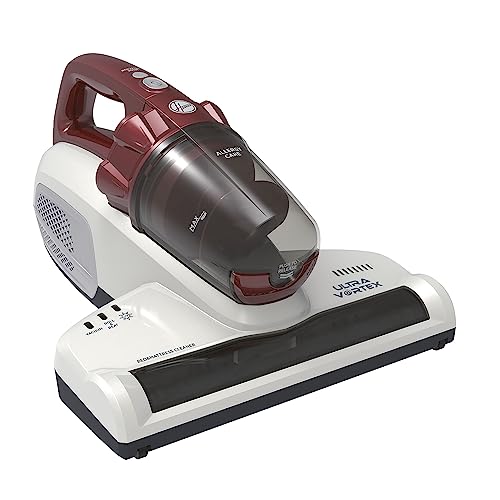 Hoover ULTRA VORTEX UV-C Işınlı Temizleyici Süpürge, Beyaz/Yakut