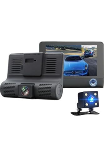 JUNGLEE (920) Araç Içi Kamera 3 Kameralı (Ön Iç Ve Arka Kamera) Full Hd 1080p + Geri Görüş Kamerası ile uyumlu