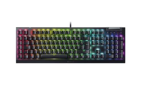 Razer BlackWidow V4X - mekanik oyun klavyesi - Razer Snap Tap - Chroma RGB (tıklamalı mekanik anahtarlar, 6 özel makro tuşu, Wristrest) TR düzeni | Siyah