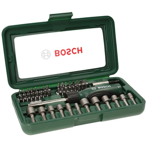Bosch 46 Parça Tornavida, Vidalama Ve Lokma Uçlu Aksesuar Seti - 2607019504