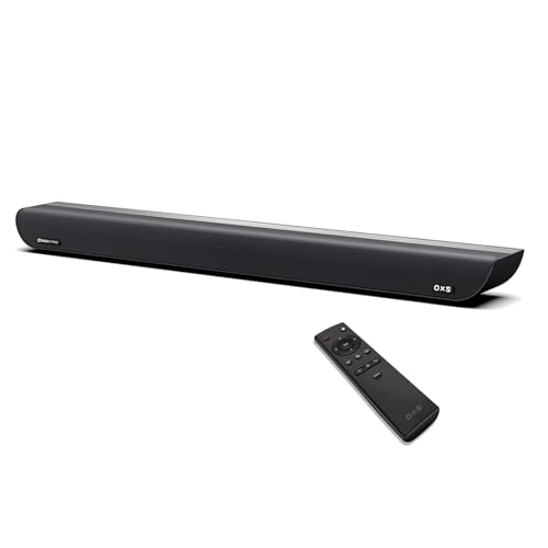 OXS S5 Dolby Atmos Soundbar 3.1.2 kanal, entegre subwoofer, esnek bas, diyalog geliştirme, Bluetooth 5.0 ve HDMI eARC bağlantısı, 5 EQ modu, 4K HDR Geçiş, Ev Sinema Sistemi