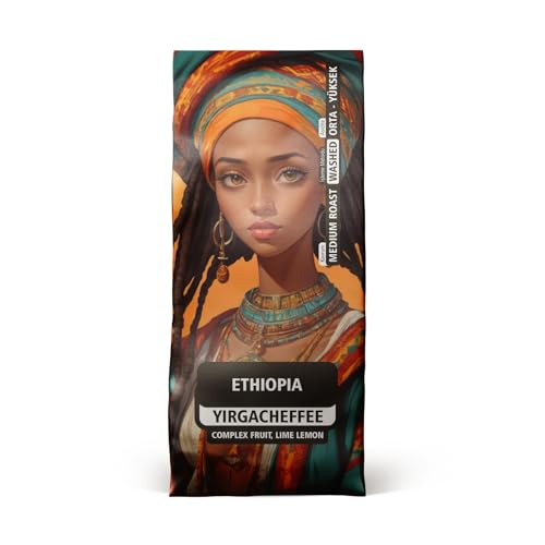 Amasyalı Kahveci Bekir Etiyopya Yirgacheffee Kahve Çekirdek 250g
