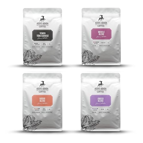 Addis Ababa Coffee - 4'lü Kahve Tanışma Paketi 1000 Gr. (Filtre Kahve)
