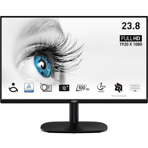 MSI Pro MP245V 23.8” 1920x1080 1ms 100Hz VA Anti-Glare Full HD Monitör