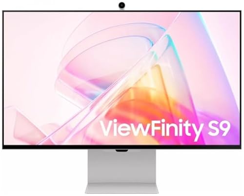 Samsung Viewfinity S9 LS27C902PAUXUF 27 inç 5 ms QHD FreeSync Pivot IPS Monitör