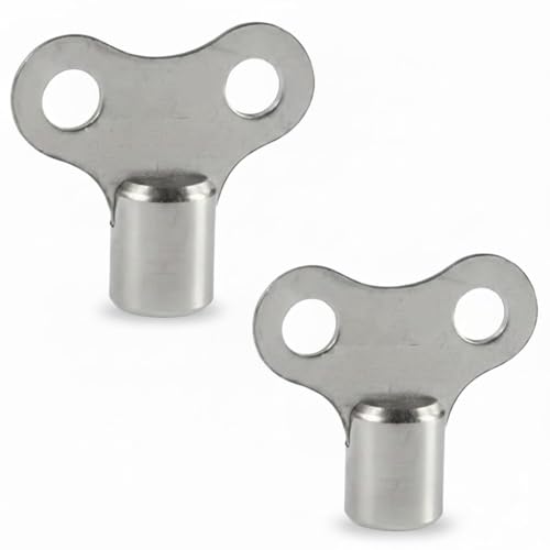 Orret Home 2 Adet Petek Anahtarı – Radyatör Purjör Anahtarı, Kalorifer Havası Alma Anahtarı, Havlupan ve Petek Bakım Anahtarı, Dayanıklı Metal Radyatör Purjör Anahtarı Seti