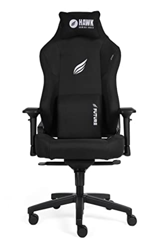 Hawk Gaming Chair Future Black Kumaş Oyuncu Koltuğu (Siyah)