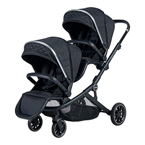 Prego Baby Prego İbiza Plus İkiz Travel Bebek Arabası Siyah