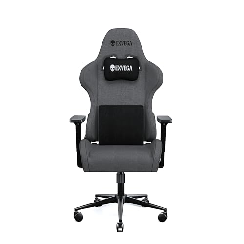 EXVEGA Vesta 2025 Kumaş Oyuncu Koltuğu (Gri)