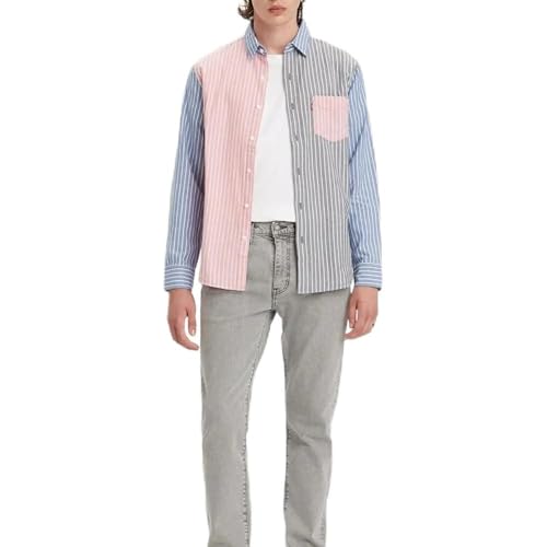 Levi's 502 Taper Jeans Erkek Jean Pantolon, Greys (0008), 30W / 30L