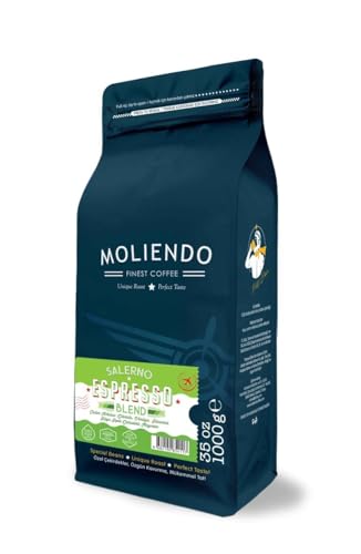Moliendo Finest Coffee Salerno Espresso Blend Kahve (Çekirdek) 1000 g