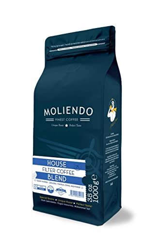 Moliendo Finest Coffee House Blend Filtre Kahve (Çekirdek) 1000 g