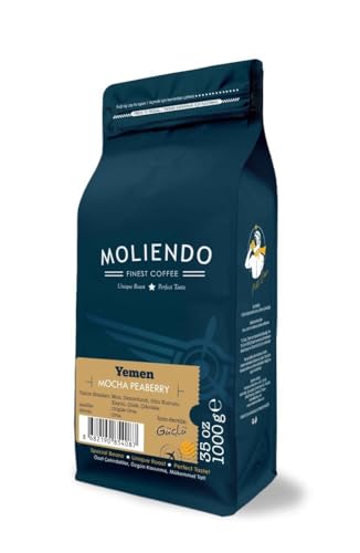 Moliendo Finest Coffe Yemen Mocha Yöresel Kahve (Çekirdek) 1000 g