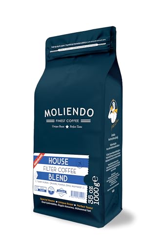 Moliendo Finest Coffee House Blend Filtre Kahve (Öğütülmüş Filtre Kahve) 1000 g