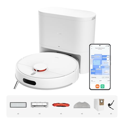 Xiaomi Robot Vacuum H40 Robot Süpürge White