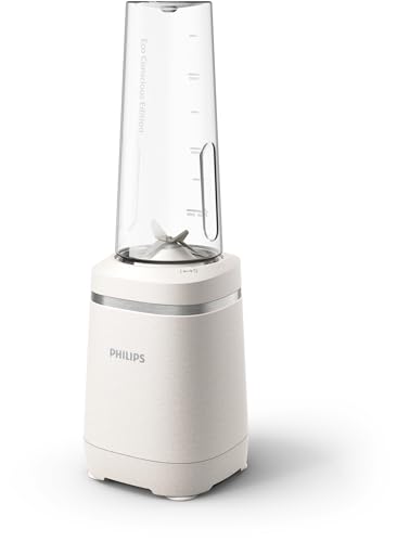 PHILIPS HR2500/00 Çevre Dostu Mutfak Serisi Smoothie Blender, %100 Biyo Bazlı Plastik