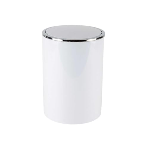 Primanova Lenox Çöp Kovası 6 Lt Beyaz M-E35-01