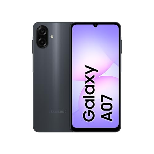 Samsung Galaxy A07 LTE, Android Akıllı Telefon, 4GB RAM, 128GB Hafıza, Siyah, Büyük Ekran, 6 nm işlemcisiyle (Samsung Türkiye Garantili)