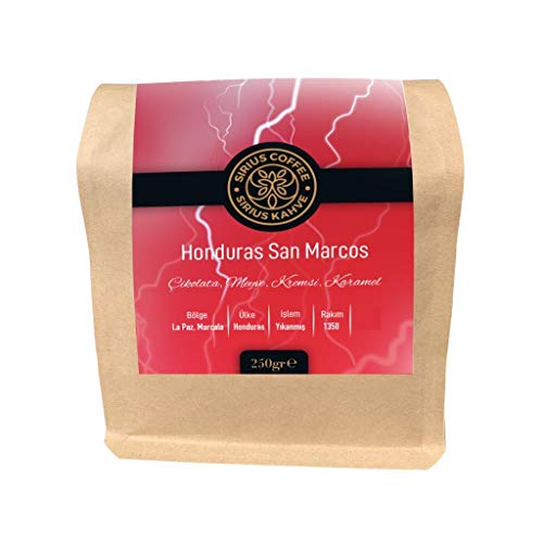 Sirius Premium Kahve Honduras San Marcos 250 gr - Çekirdek