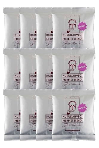 Mehmet Efendi Kafeinsiz Türk Kahvesi 50 G Folyo Ambalaj X 12 Adet 8690627421009