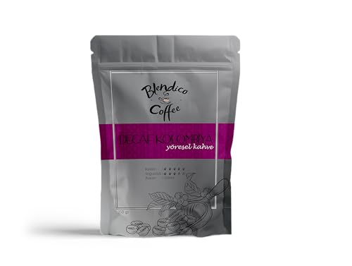 Decaf Kolombiya Yöresel Kahve 250 gr (Kafeinsiz) (Çekirdek)